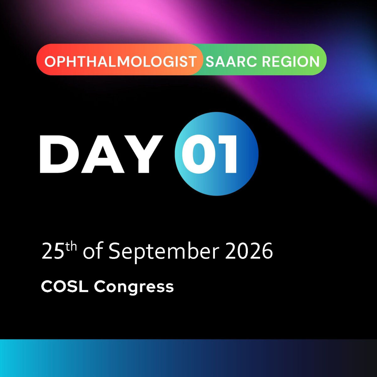 Day 1 (Ophthalmologist SAARC Region)