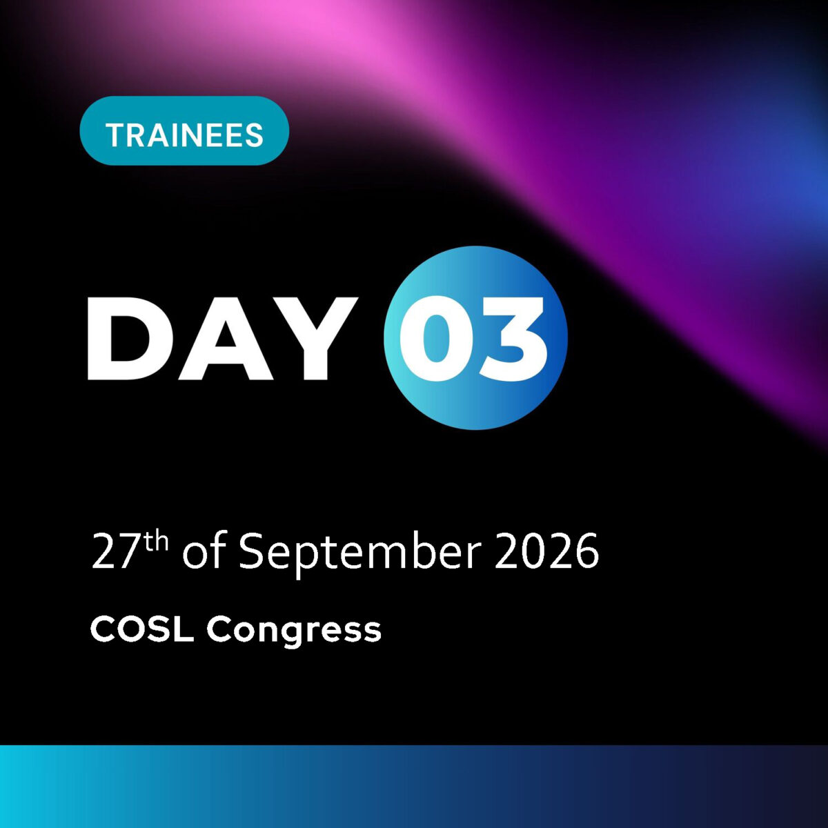 Day 3 (Trainees)