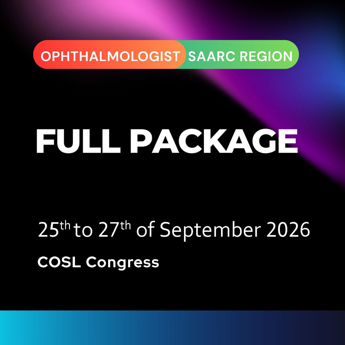 All 3 Days (Ophthalmologist SAARC Region)