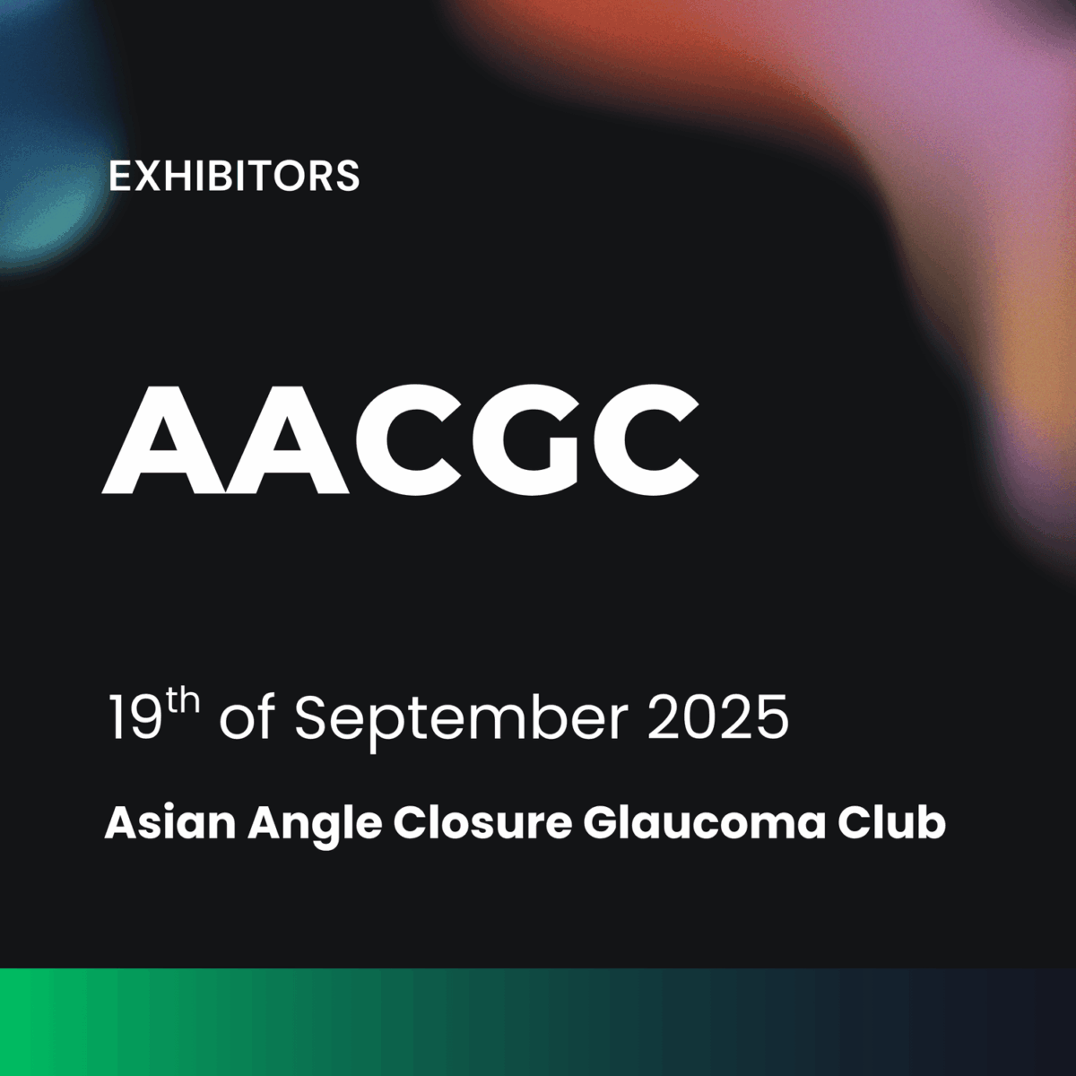 AACGC Meeting (Exhibitors)